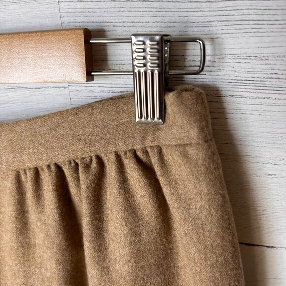 Vintage Pendleton Skirts Womens Size 10 Camel Brown 100% Virgin Wool Midi - Picture 12 of 14